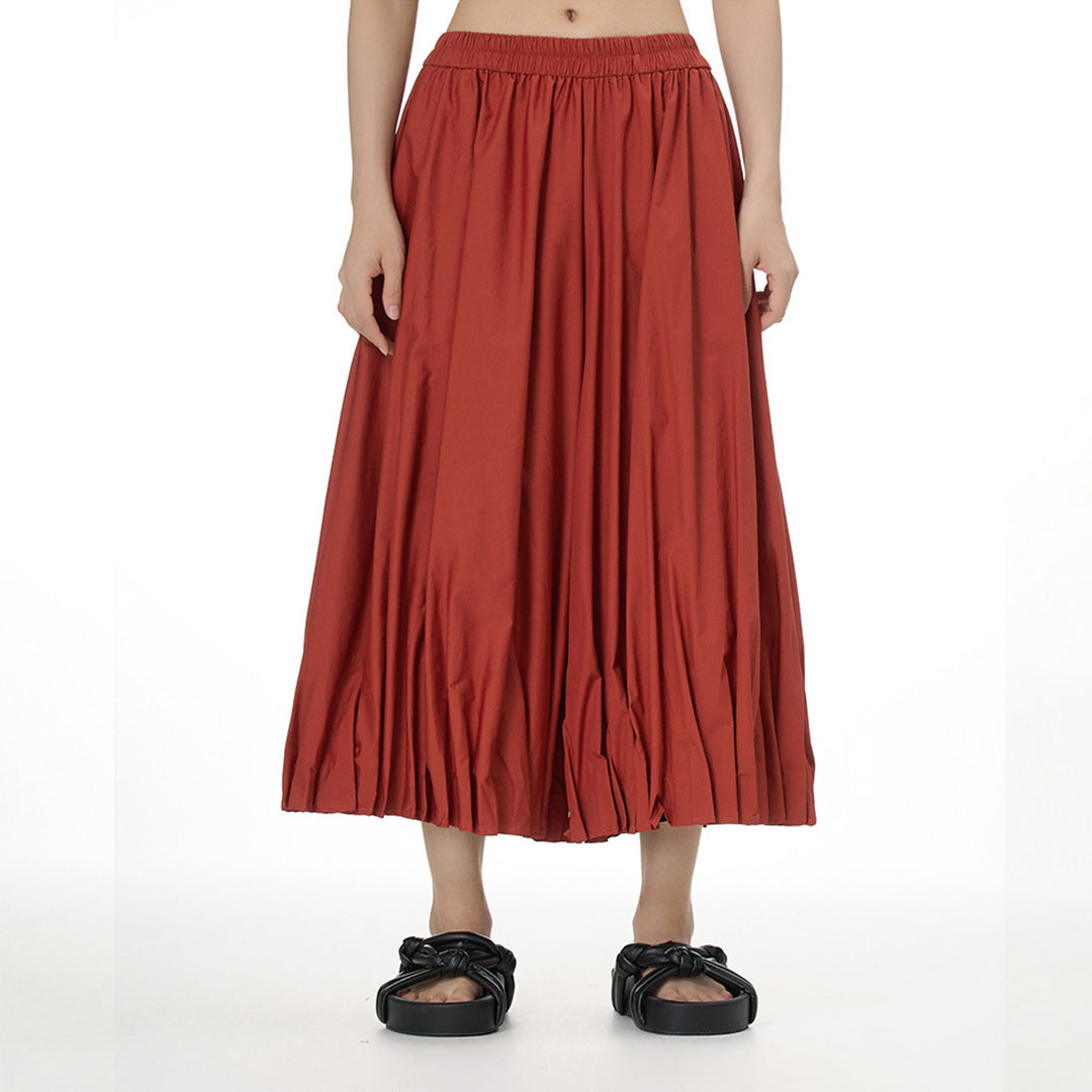 Flower Bulb Wide Leg Cotton Balloon Pants