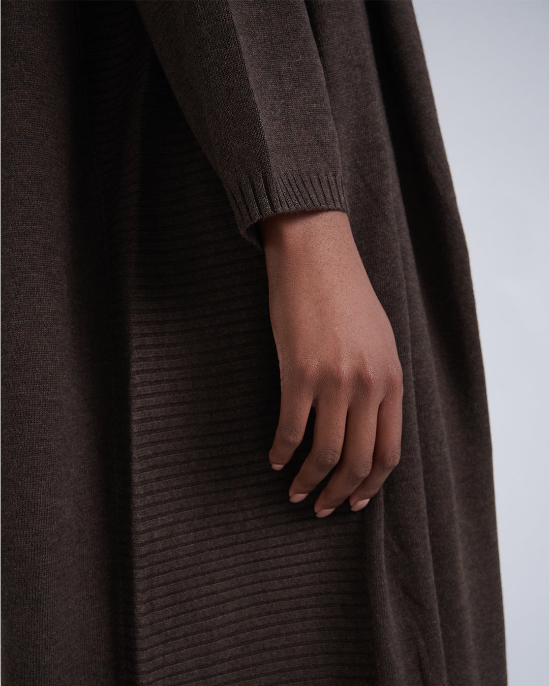 Go-to layering hero across three seasons-Wool Blend Oversize Coat
