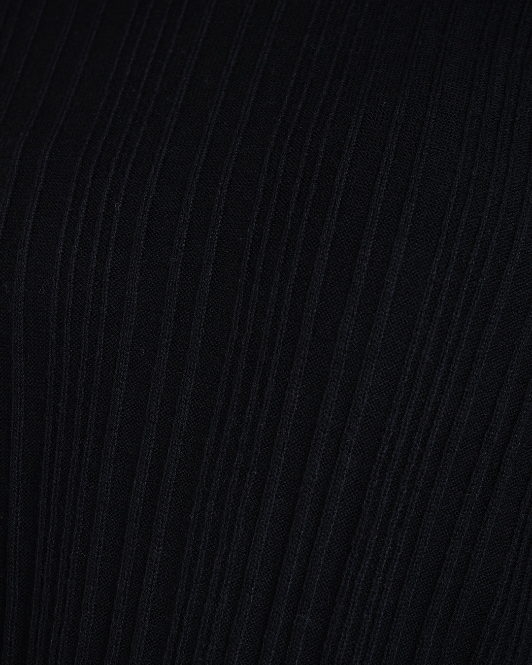 Wool Blend Wide Rib Knit Long Sleeve Dress with Belted Waist