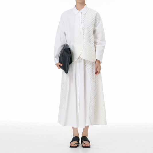 Custom Dot Fabric Patchworks Curvy Cutting Set