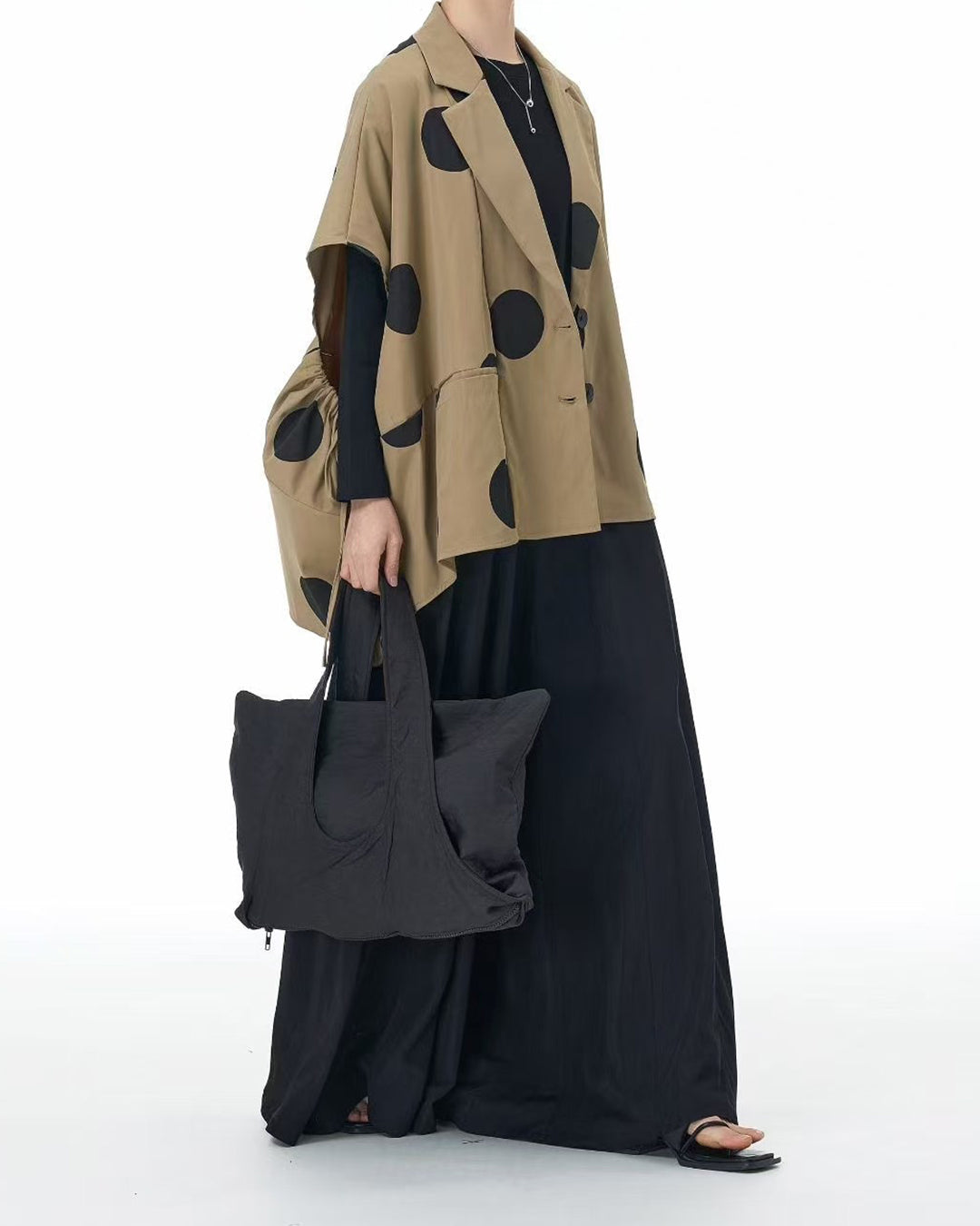 Polka Dot Statement Vest
