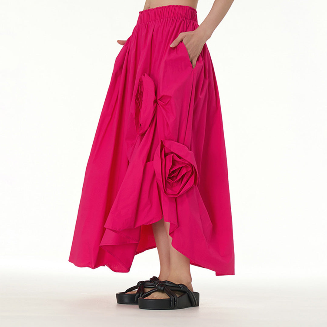 'The Becoming Skirt' 100% cotton in pink