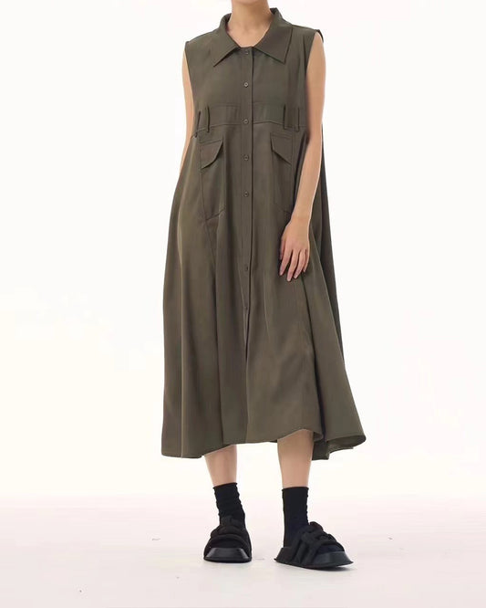 Chic Long Vest Dress