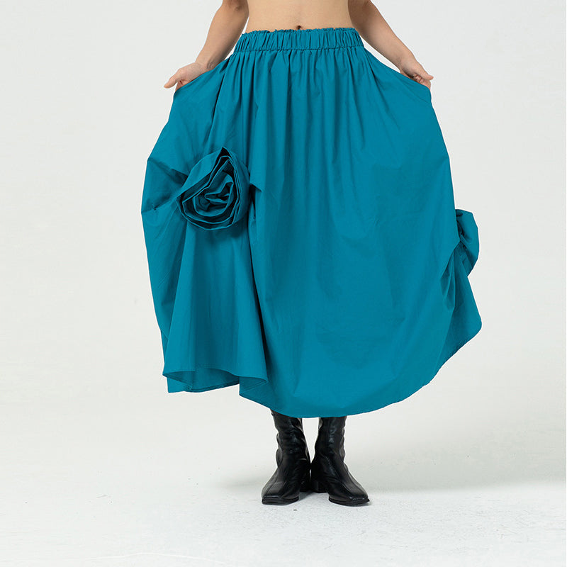 'The Becoming Skirt' 100% cotton in pink