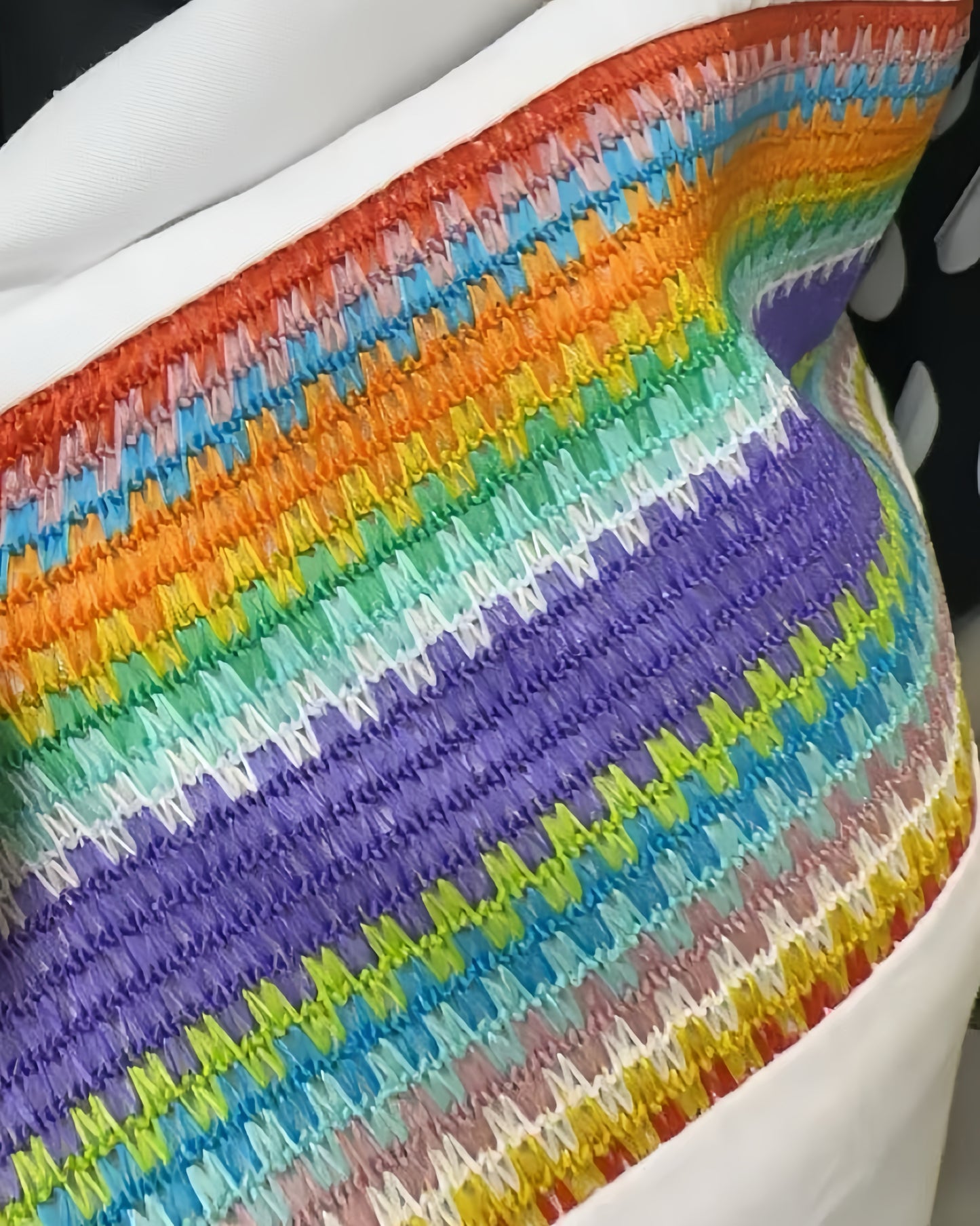Rainbow Lace Stripe Long-Sleeve Shirt