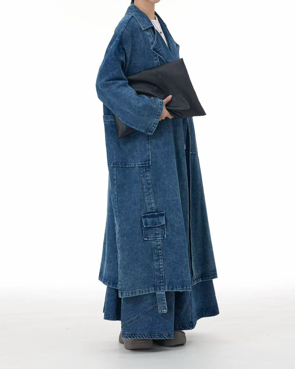 Multi-Pocket Denim Jacket