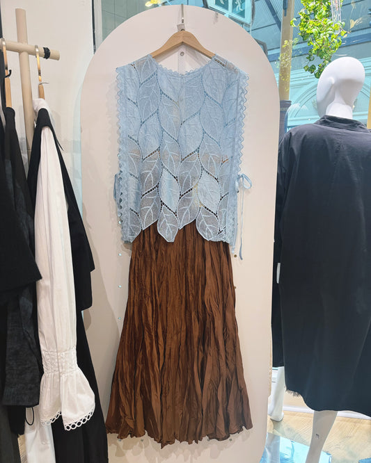 Leaf Lace Vest