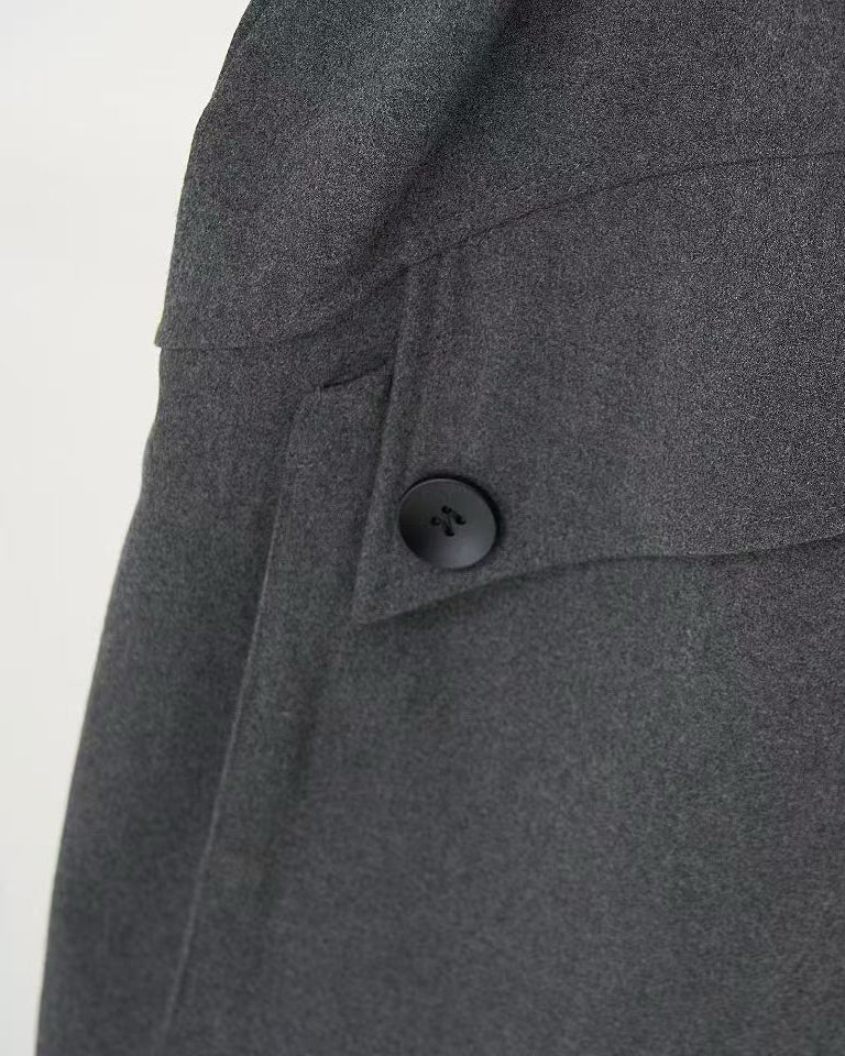 Wide-Leg Cargo Pants