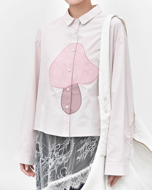 Mushroom Motif Shirt