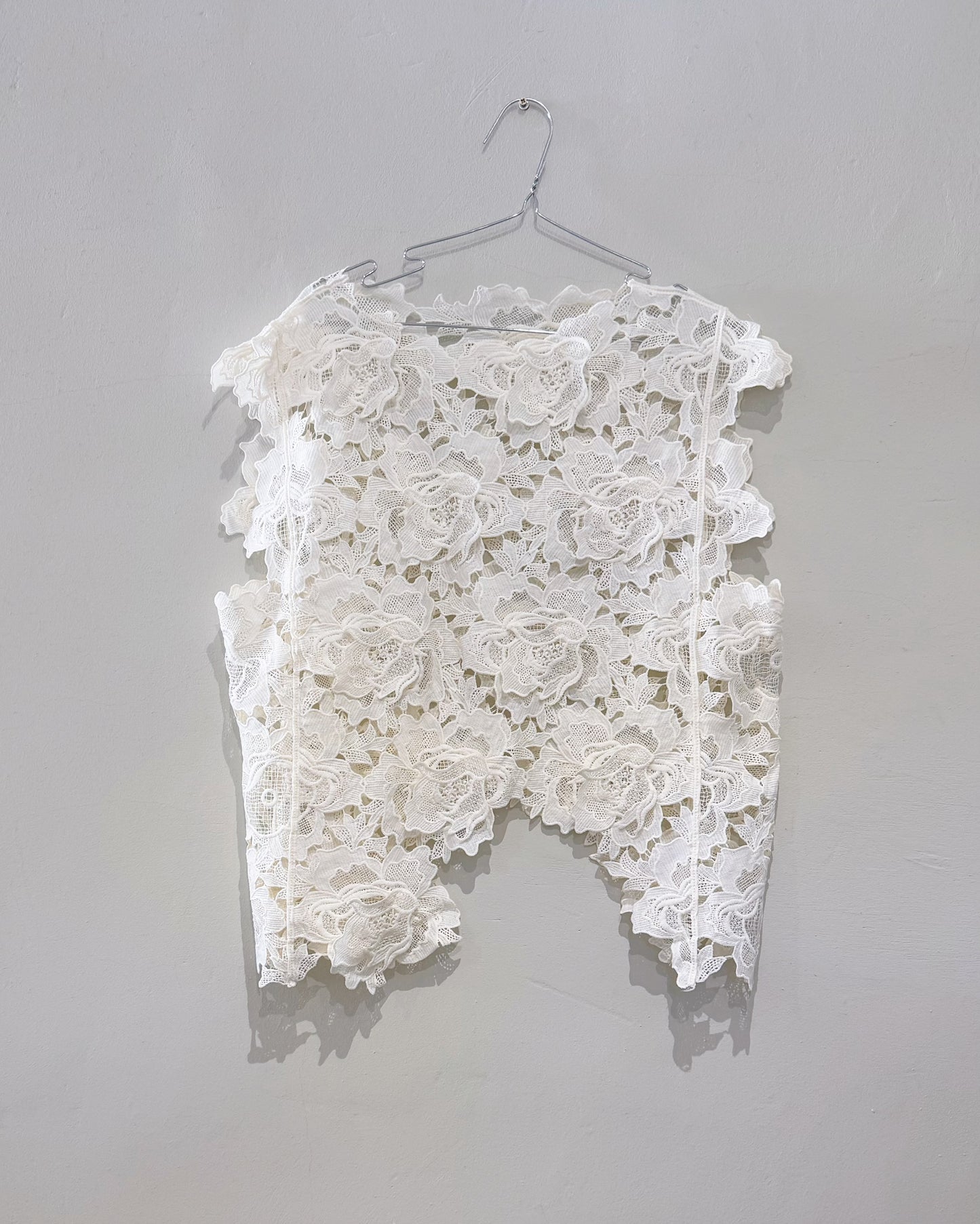3D Flower Lace Top