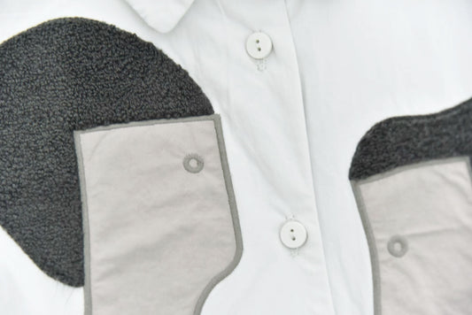 Chenille Embroidered Portrait Shirt