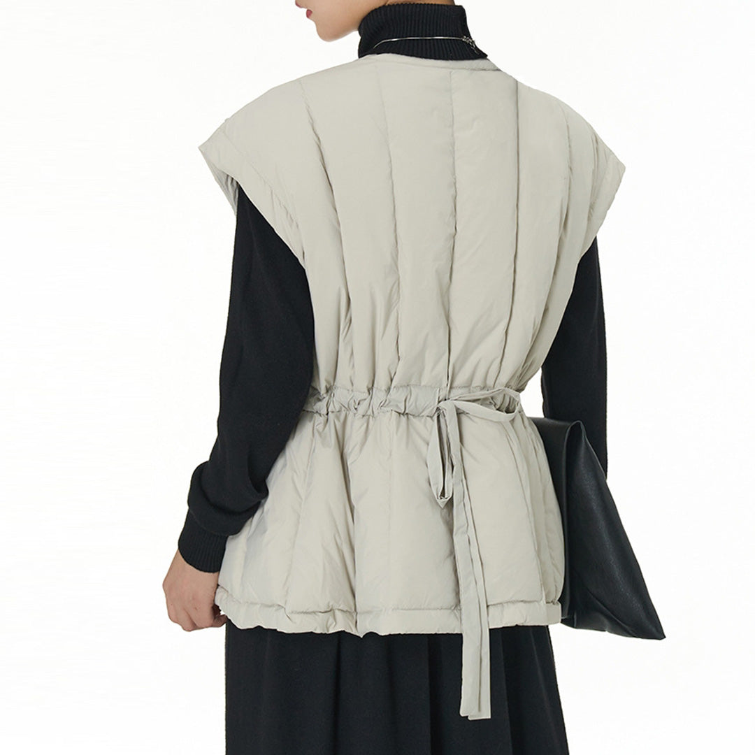 In Stock Limited Kimono Style Fitted to the Waist Down Vest