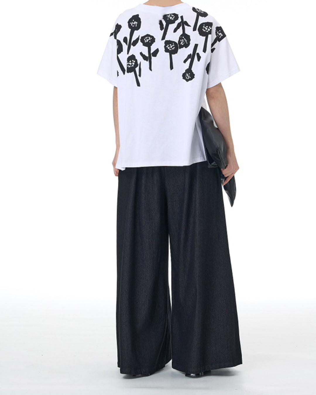 Floral Graphic Cotton T-Shirt