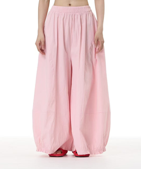 Full Length Cotton-Linen Pants