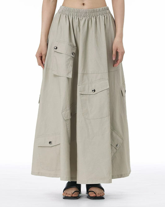 Pre-order Multi-Pocket Utility Skirt
