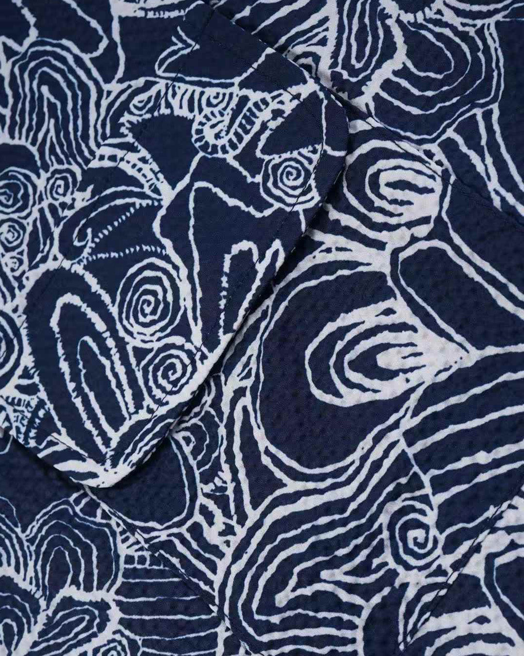 Artist Abstract Floral Pattern Shirt