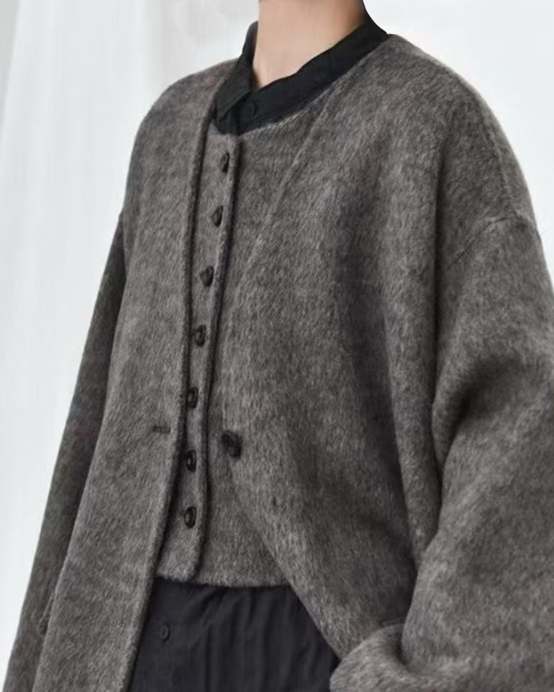 100% Double-Faced Wool Vest & Coat Set