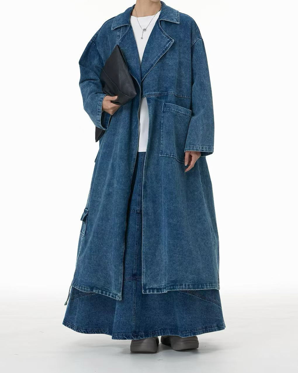 Multi-Pocket Denim Jacket