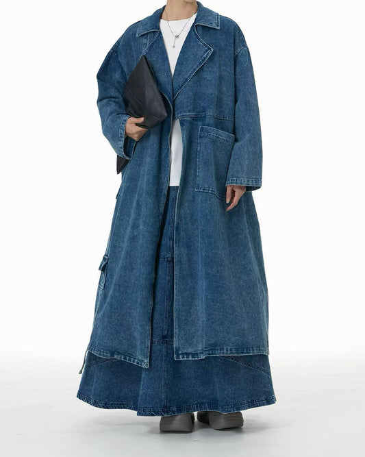 Multi-Pocket Denim Jacket