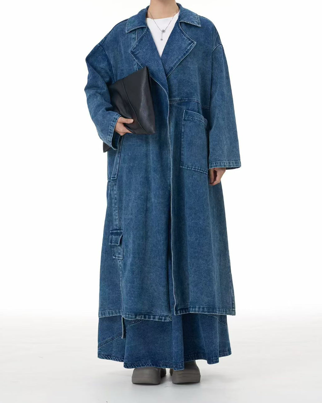Multi-Pocket Denim Jacket