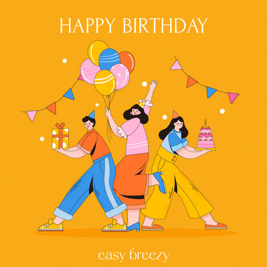 easybreezy Happy Birthday E-Gift Card